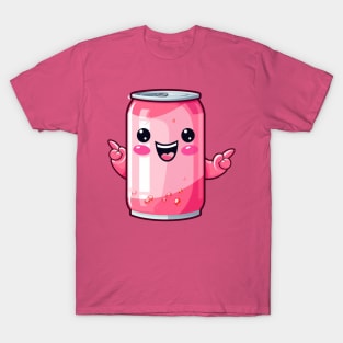 Soft drink cute T-Shirt cute giri T-Shirt